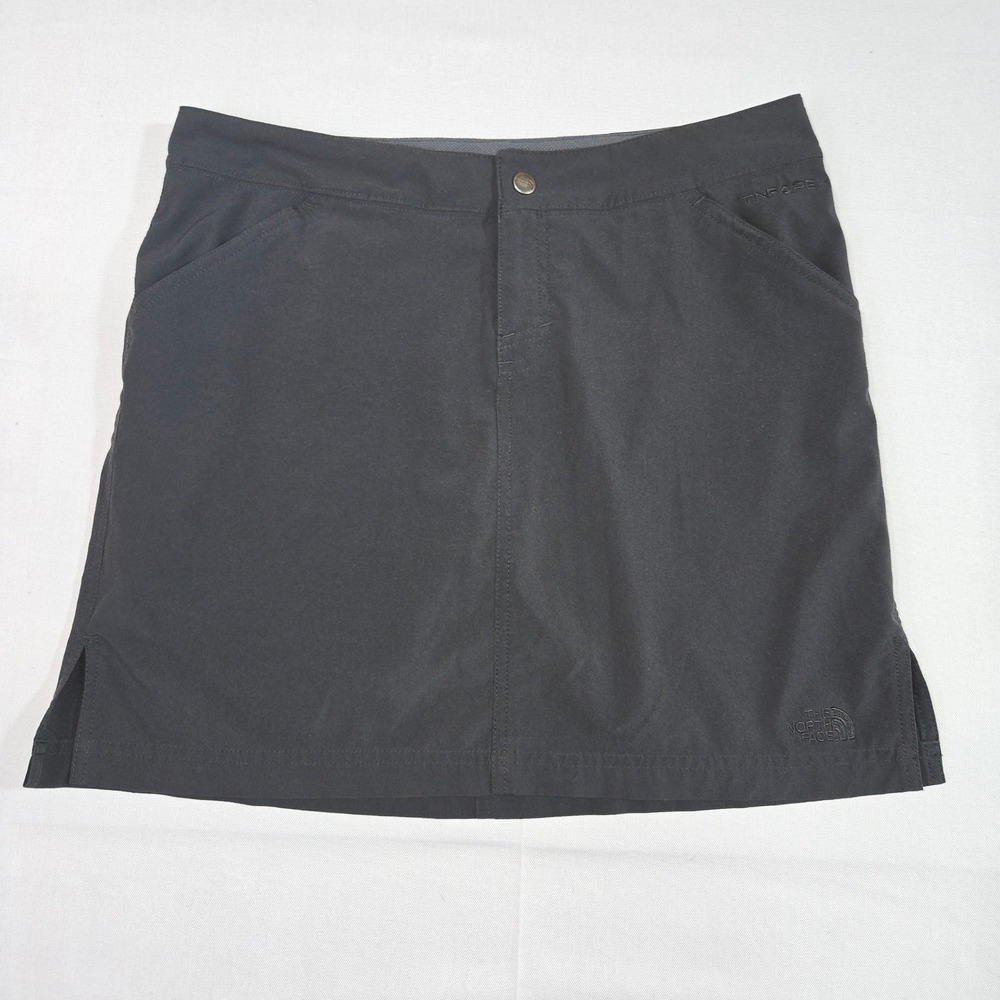 The North Face Apex Skort Womens Sz 6 Black Hiking Outdoor Activewear Mini Skirt